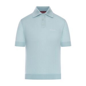 Gucci Women Wool And Silk Knitted Polo Shirt